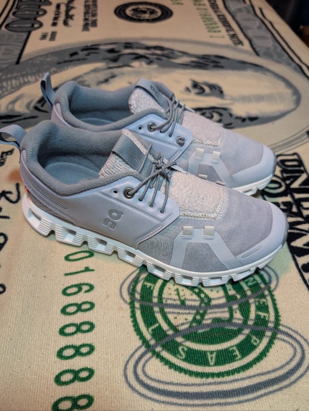 On Cloud 5 Terry Swiss Engineering ® Cushioned Running Shoes Women's Size 8.5